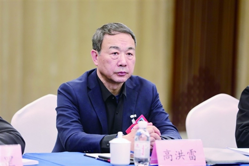 省政协常委高洪雷 记者 张效嘉 摄